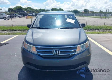 2013 Honda Odyssey Ex-L из США, поврежденный, VIN 5FNRL5H68DB040838